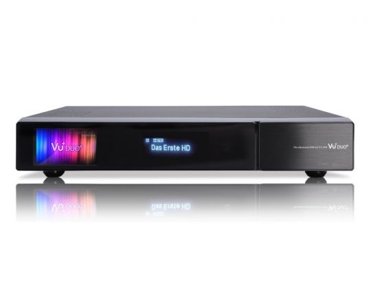 vu+ duo2 hd sat receiver 1x dvb-s2 tuner schwarz