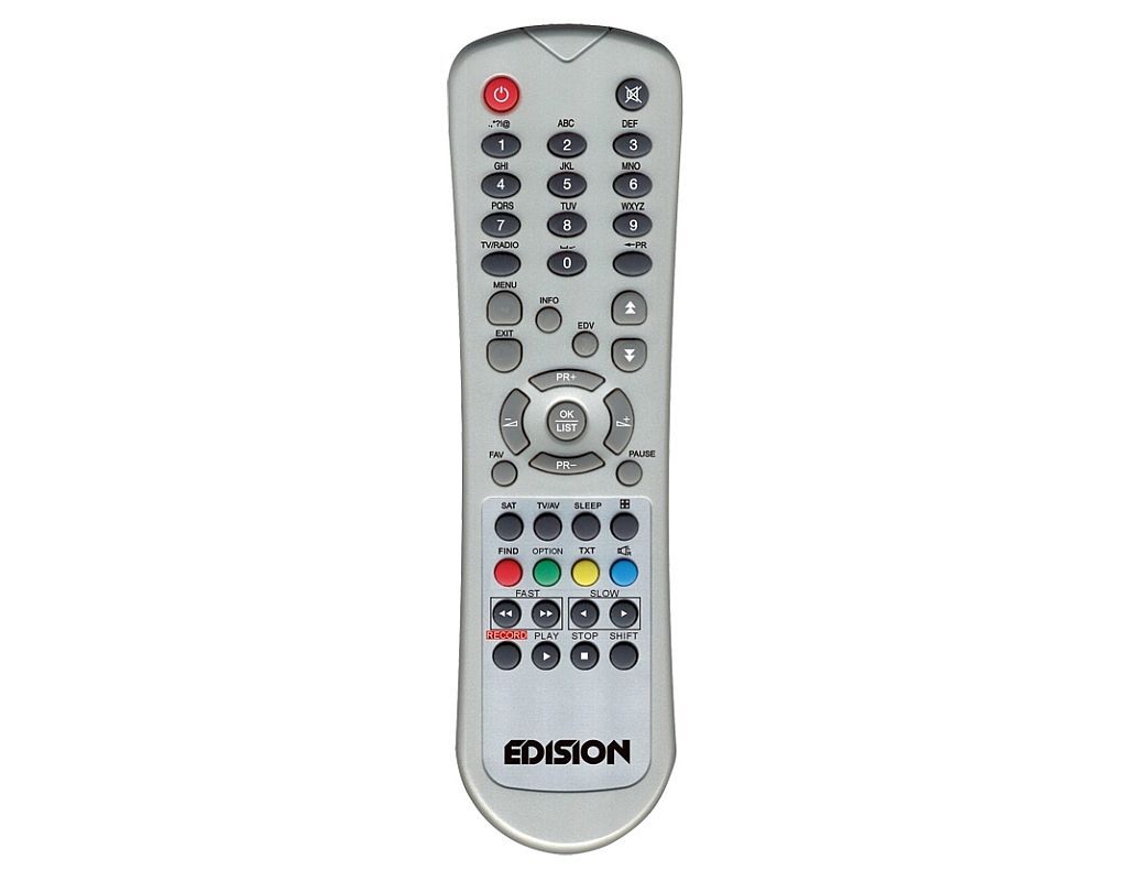 Edision Fernbedienung 1er Reihe, 2er Reihe, 3120, Trojan,... Edision Fernbedienung 1er Reihe, 2er Reihe, 3120, Trojan, Hypnos, progressiv