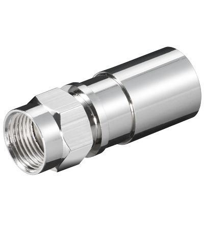 F-Kompressions-Stecker für Koaxkabel 8,2mm F-Kompressions-Stecker für Koaxkabel 8,2mm