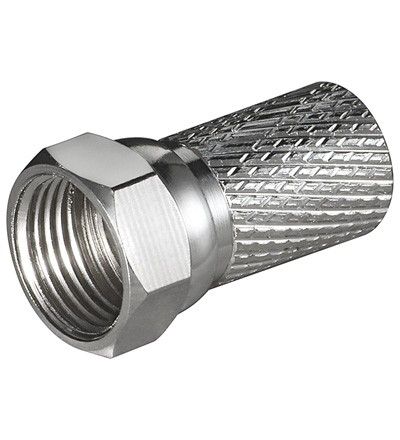 F-Stecker 7mm BIG NUT F-Stecker 7mm BIG NUT