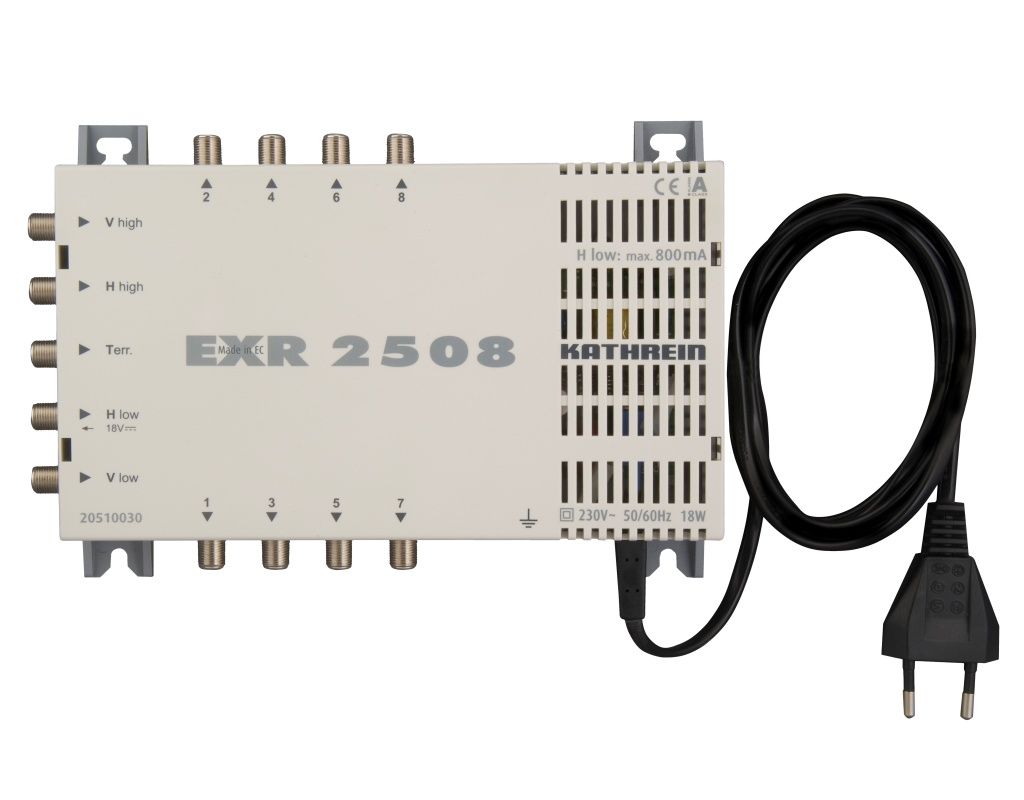 Kathrein EXR 2508 Multischalter 5 auf 8 kaskadierbar Kathrein EXR 2508 Multischalter 5 auf 8 kaskadierbar