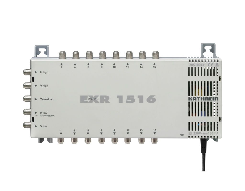 Kathrein Multischalter EXR 1516 für bis zu 16... Kathrein Multischalter EXR 1516 für bis zu 16 Teilnehmer