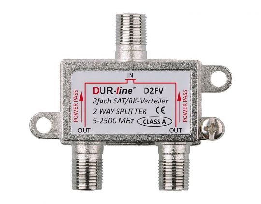 DUR-line 2-fach Verteiler Unicable tauglich