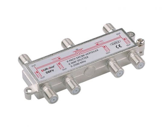 DUR-line 6-fach Verteiler Unicable tauglich