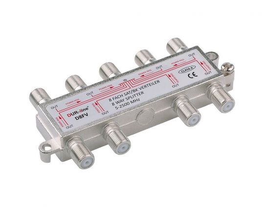 DUR-line 8-fach Verteiler Unicable tauglich