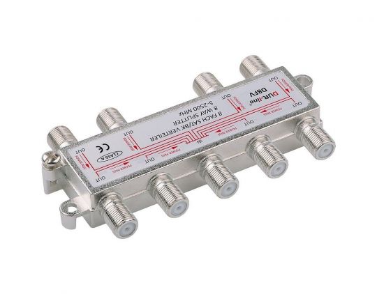 DUR-line 8-fach Verteiler Unicable tauglich