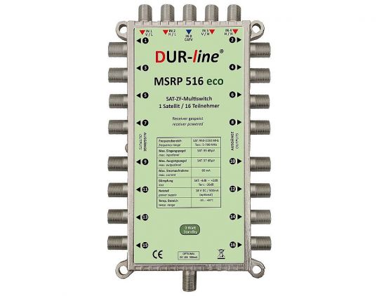 DUR-line MSRP 516 eco Multischalter ohne Netzteil