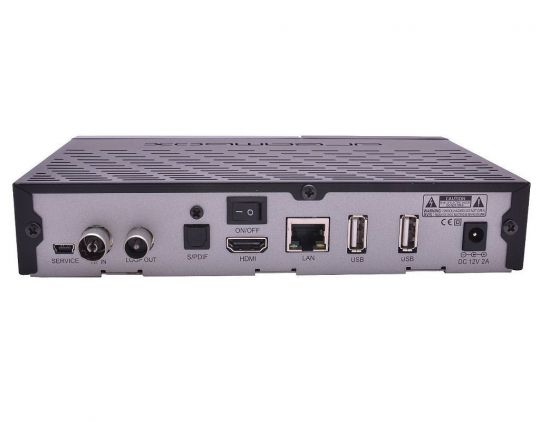 Dreambox DM 520 HD 1x DVB-C/T2 Tuner (H.265) schwarz