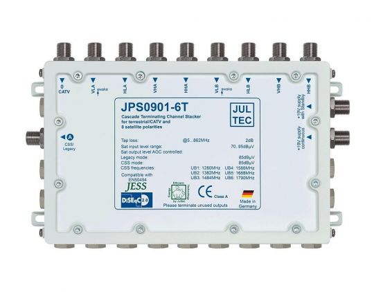 Jultec JPS0901-6T Unicable Multischalter ohne Netzteil