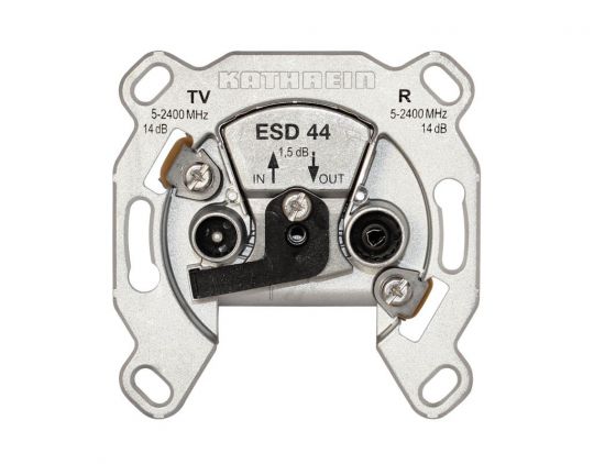 Kathrein ESD 44 Antennendose 2-fach Durchgangsdose