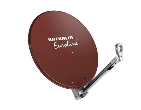 Kathrein Euroline SAT Antenne 85cm Aluminium rotbraun Kathrein Euroline SAT Antenne 85cm Aluminium rotbraun