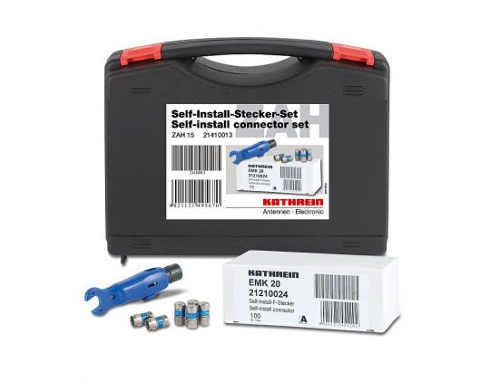 Kathrein ZAH 15 Self-Install-Stecker-Set