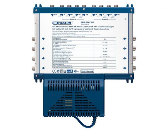 Spaun SMS 9807 NF Multischalter 9/8