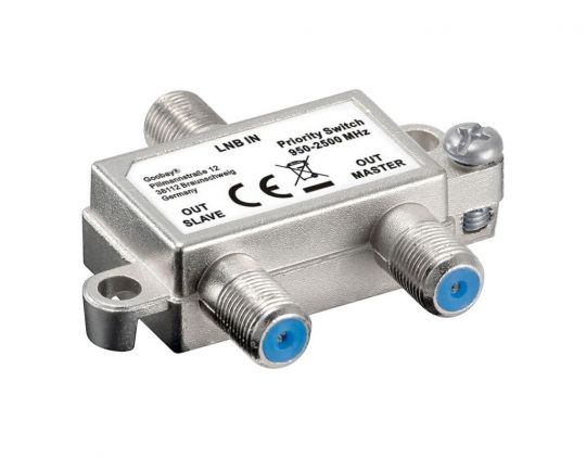 Vorrang-Schalter verteilt / schaltet 1 LNB auf 2... Vorrang-Schalter verteilt / schaltet 1 LNB auf 2 SAT-Receiver