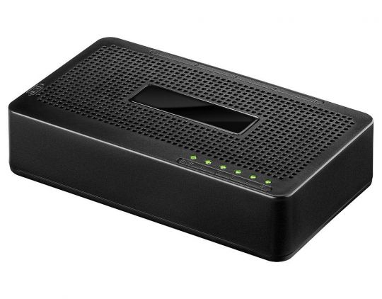 goobay 5 Port Netzwerk Switch Netzwerkverteiler 10/100 Mbit