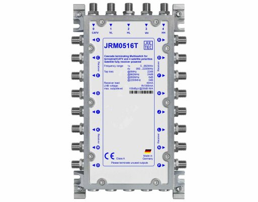Jultec JRM0516T Multischalter ohne Netzteil (nicht kaskadierbar)