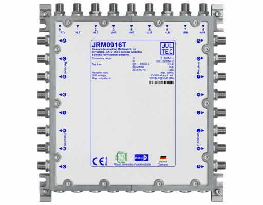 Jultec JRM0916T Multischalter ohne Netzteil (nicht kaskadierbar)