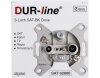 DUR-line Antennendose SAT/Kabel-TV/DVB-T/Radio/Unicable