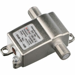 DUR-line Dämpfungsregler 0-20dB für SAT- und Kabel-TV (DR-20 G)