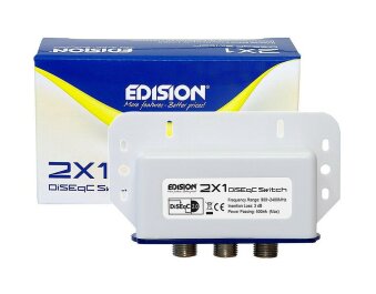 Edision DiSEqC Schalter Switch 2/1