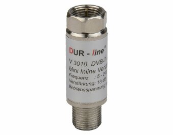 DUR-line Sat-Inline-Verstärker 18dB 2 Stück