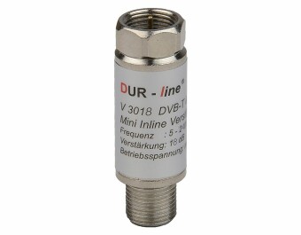 DUR-line Sat-Inline-Verstärker 18dB 4 Stück