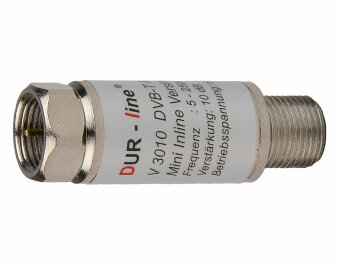 DUR-line Sat-Inline-Verstärker 10dB (4 Stück)