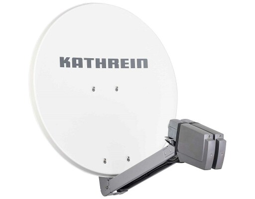 Kathrein CAS 80 Sat-Antenne Weiß (ws) multifeedfähig