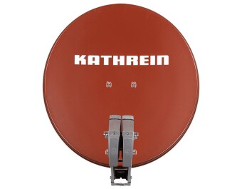 Kathrein CAS 80 Sat-Antenne Rotbraun (ro) multifeedfähig