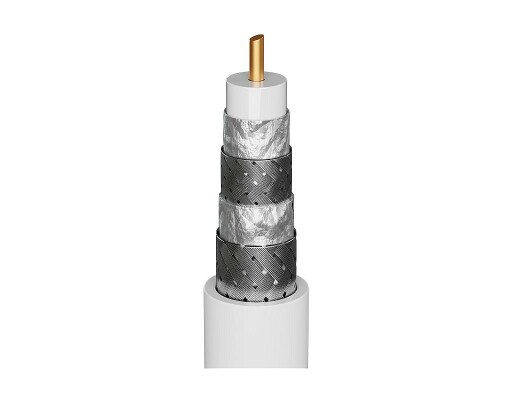 Koaxialkabel 130dB 5-fach geschirmt (Meterware)