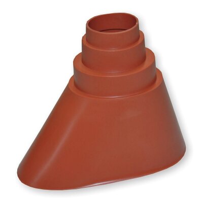 Gummimanschette/Mastmanschette 38-60 mm Durchmesser rot