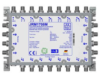 Jultec JRM1708M Multischalter ohne Netzteil (kaskadierbar)