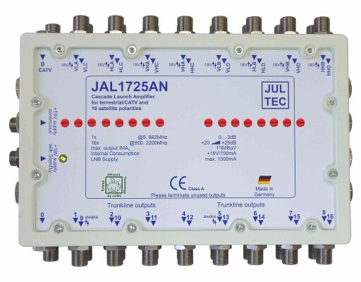 Jultec JAL1725AN Kaskadenstartverstärker 25dB inkl. Netzteil