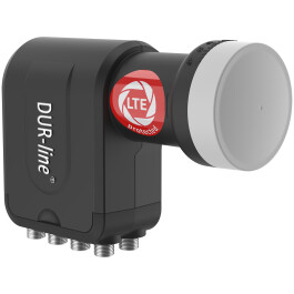 DUR-line +Ultra Octo LNB für bis zu 8 Teilnehmer schwarz