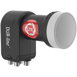 DUR-line +Ultra Quattro LNB für Multischalter-Betrieb schwarz