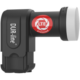 DUR-line +Ultra Quad LNB für bis zu 4 Teilnehmer schwarz