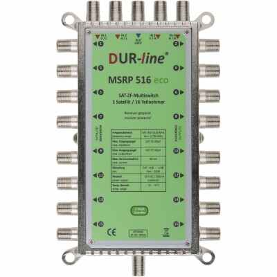 DUR-line MSRP 516 eco Multischalter ohne Netzteil