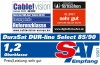 DUR-line Select 85/90cm Satellitenschüssel Alu hellgrau