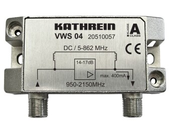 Kathrein VWS 04 Sat-ZF-Verstärker 47-862 MHz /...