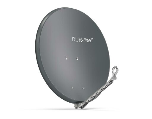 DUR-line Select 75/80cm Satellitenschüssel Alu anthrazit