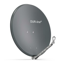 DUR-line Select 75/80cm Satellitenschüssel Alu anthrazit