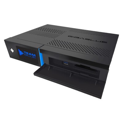 GigaBlue UHD Quad 4K Receiver 2x DVB-S2 FBC Tuner schwarz