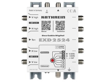 Kathrein EXD 2524 Unicable Kaskade 5 auf 24 (2x12) zur...