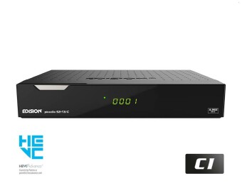 Edision piccollo S2+T2/C HD-Combo-Receiver H.265/HEVC...