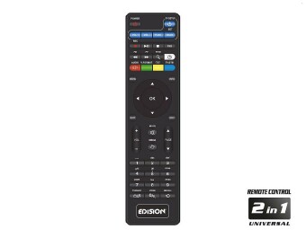 Edision piccollo S2+T2/C HD-Combo-Receiver H.265/HEVC schwarz