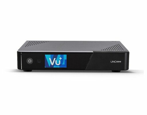 VU+ Uno 4K SE 1x DVB-S2X FBC Twin Tuner schwarz