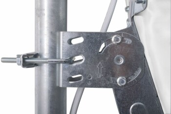 DUR-line Sat Antenne 80 cm Durchmesser hellgrau