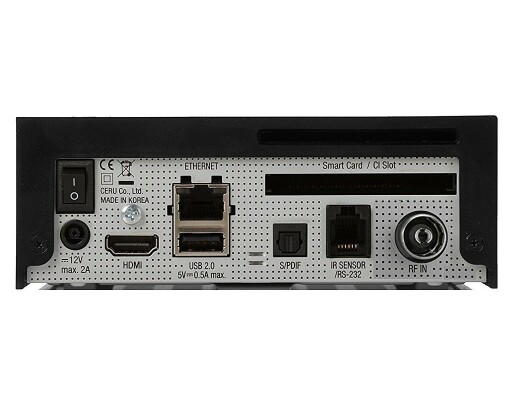 VU+ Zero 4K 1x DVB-C/T2 Tuner Linux Kabel Receiver schwarz