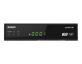 Edision piccollino S2 Full HD Sat Receiver H.265/HEVC...