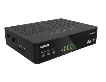 Edision piccollino S2 Full HD Sat Receiver H.265/HEVC schwarz